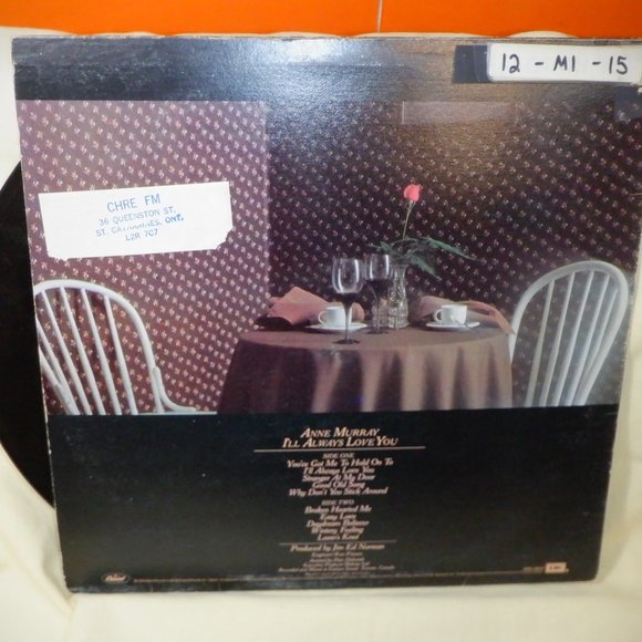 ~~~ ANNE MURRAY ~~~ I'LL ALWAYS LOVE YOU - Picture 2 of 2